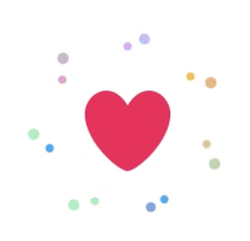 Кадр из сердечной анимации Twitter, представленный в 2015 году на Twitter для iOS, в Интернете, Android, TweetDeck, Twitter для Windows 10 и других платформах.